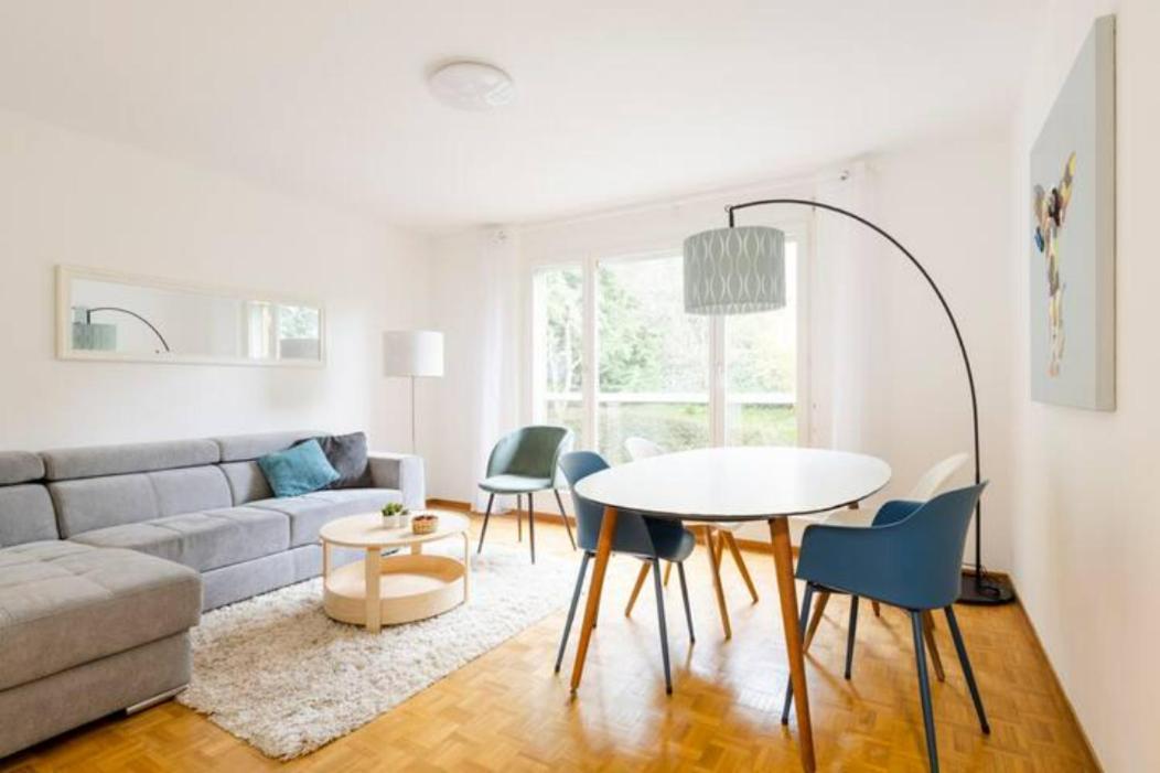 Apartment Of 52 Sqm With Free Parking Lausanne Buitenkant foto